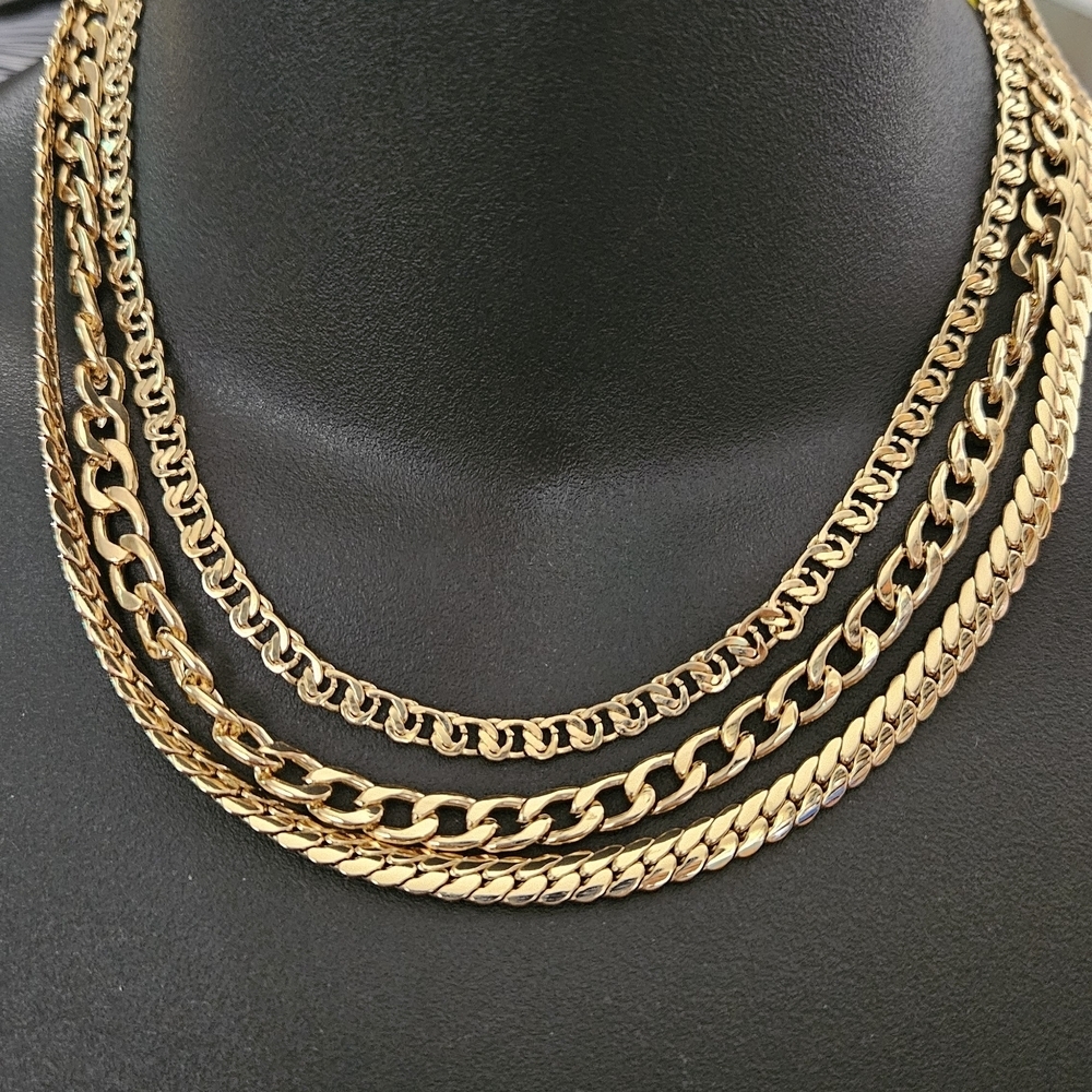 Othr Gold Layered Necklace Set
